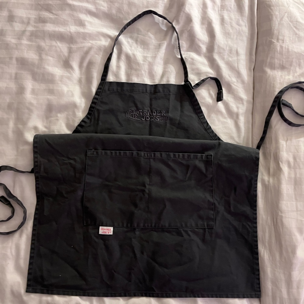 Trader Joe’s registered Demo Crew apron